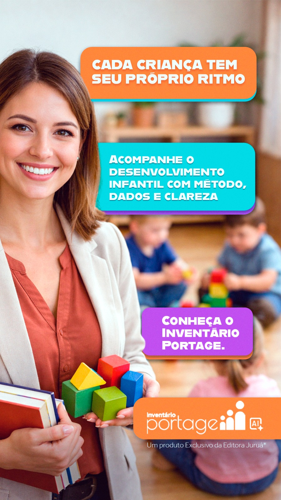 Cada criança tem seu próprio ritmo — Inventário Portage